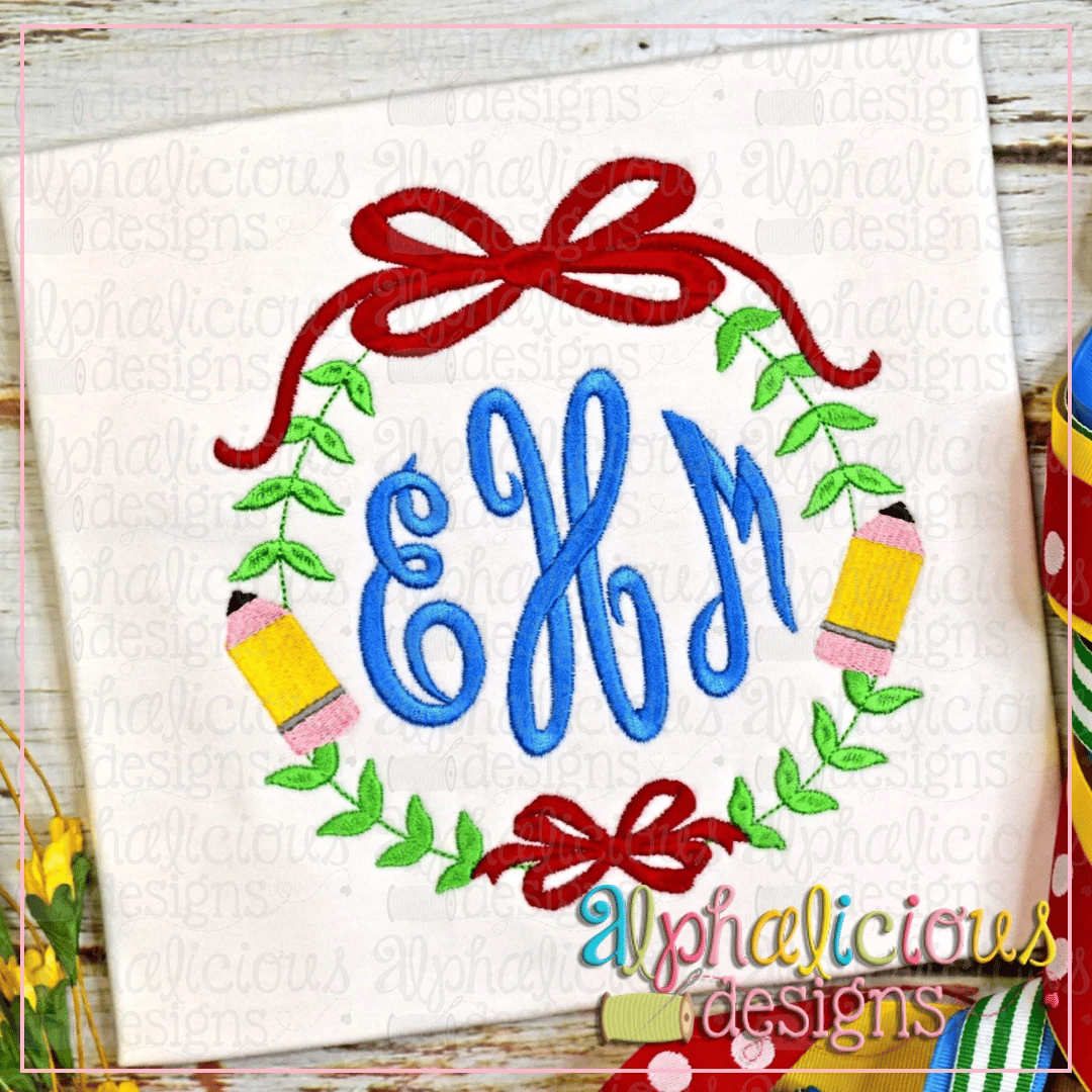 Preppy Girl Pencil Frame