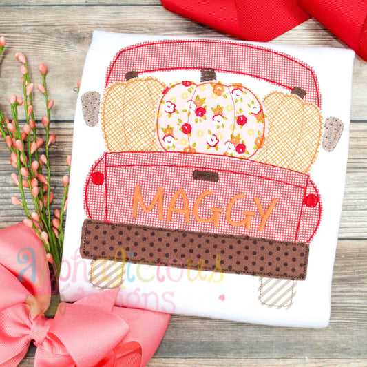 Pumpkin Farm Truck-Triple Bean