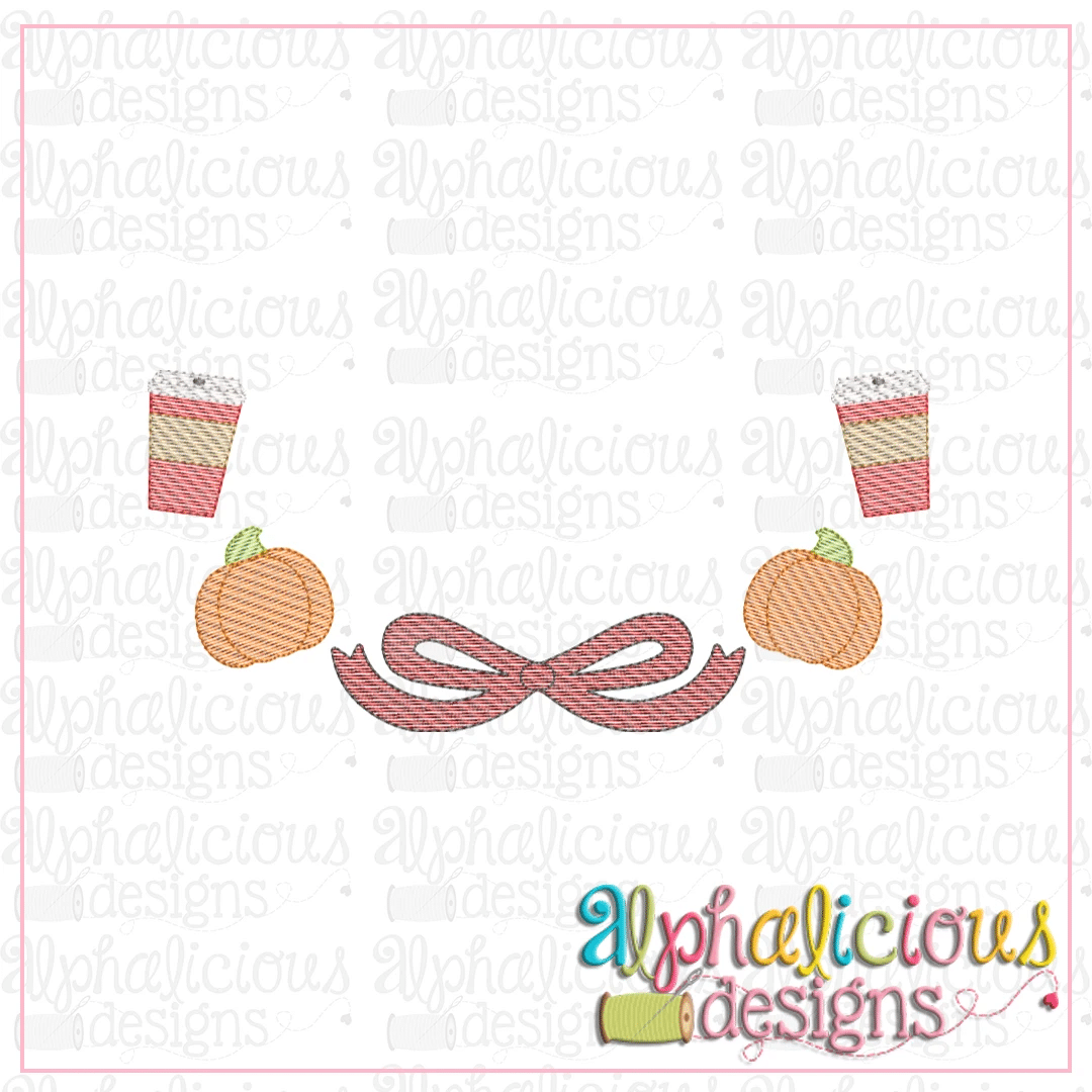 Pumpkin Latte Frame-Sketch