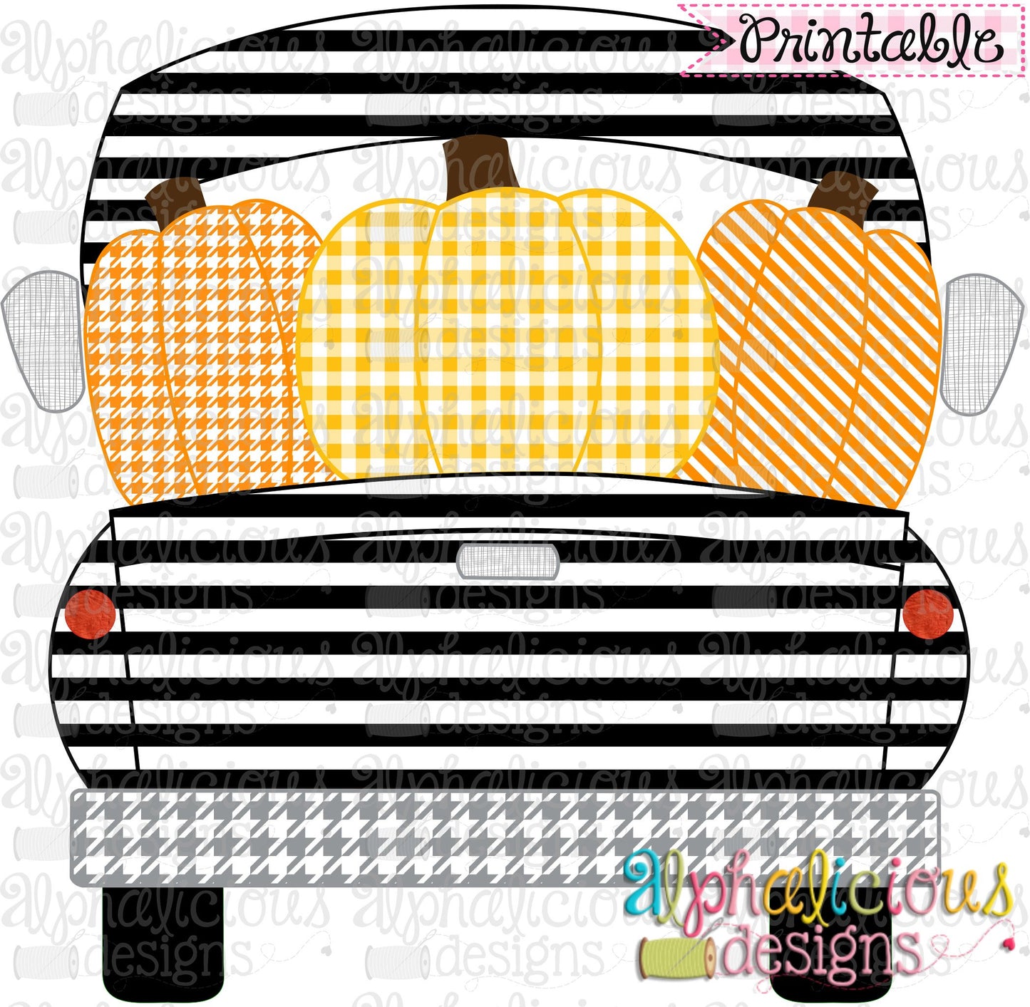Pumpkin Truck-Printable