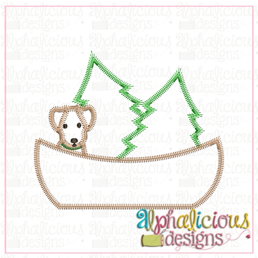 Pup in a Boat-ZigZag