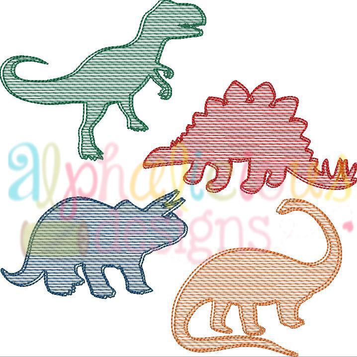 ROARsome Dino Bunch-Sketch