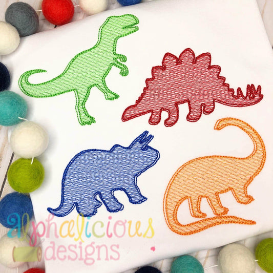 ROARsome Dino Bunch-Sketch