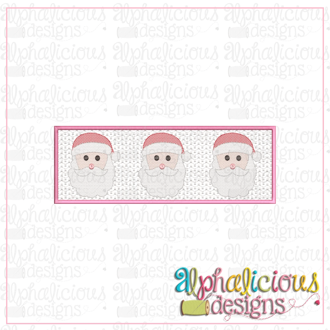 Santa Faux Smocked-Satin