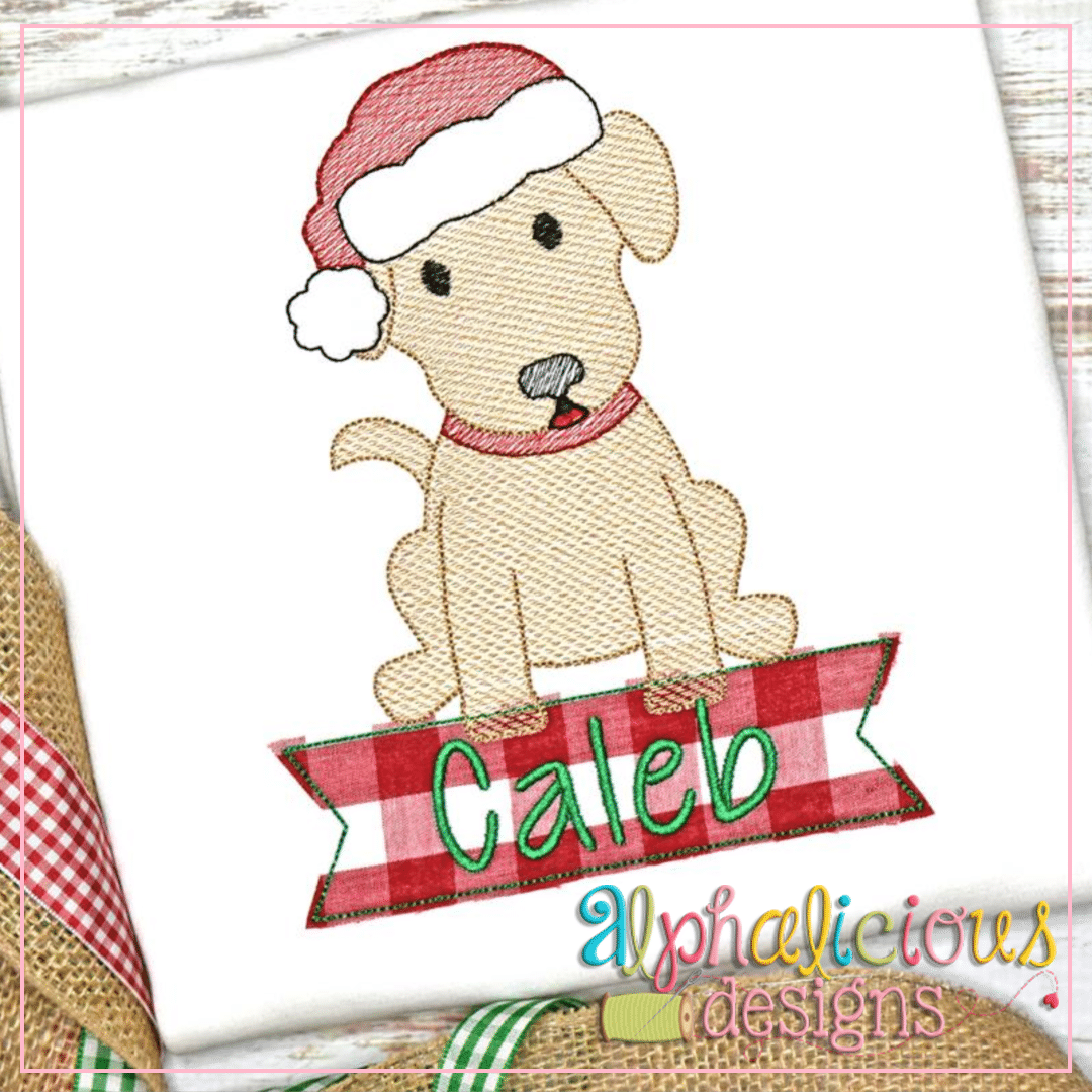 Santa Pup- Sketch