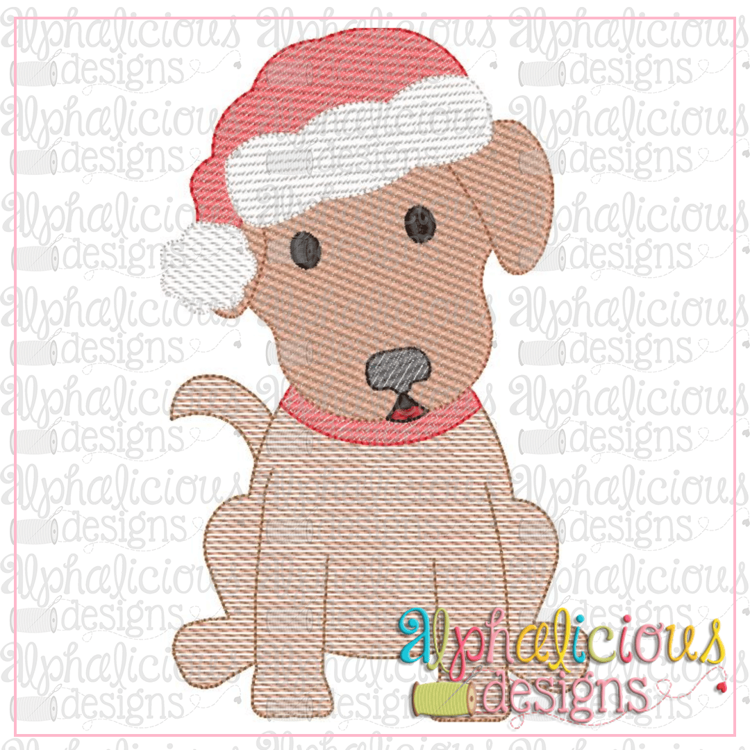 Santa Pup- Sketch