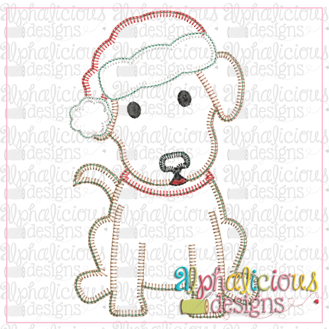 Santa Pup-Blanket
