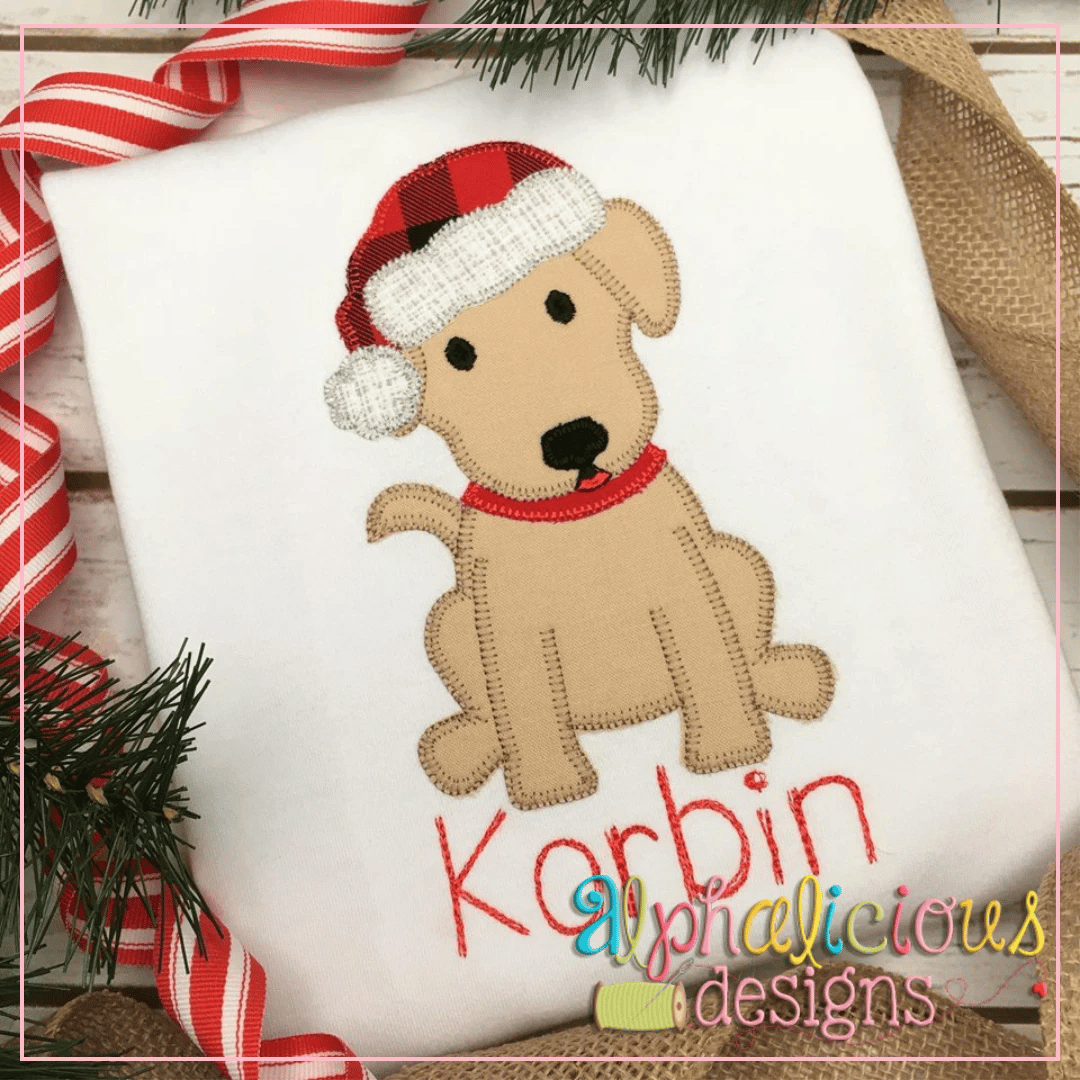 Santa Pup-Blanket