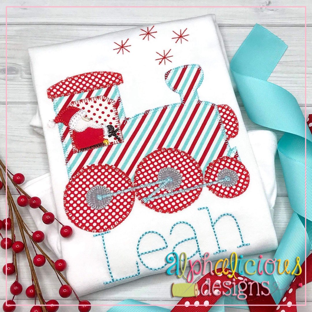 Santa Train-Blanket
