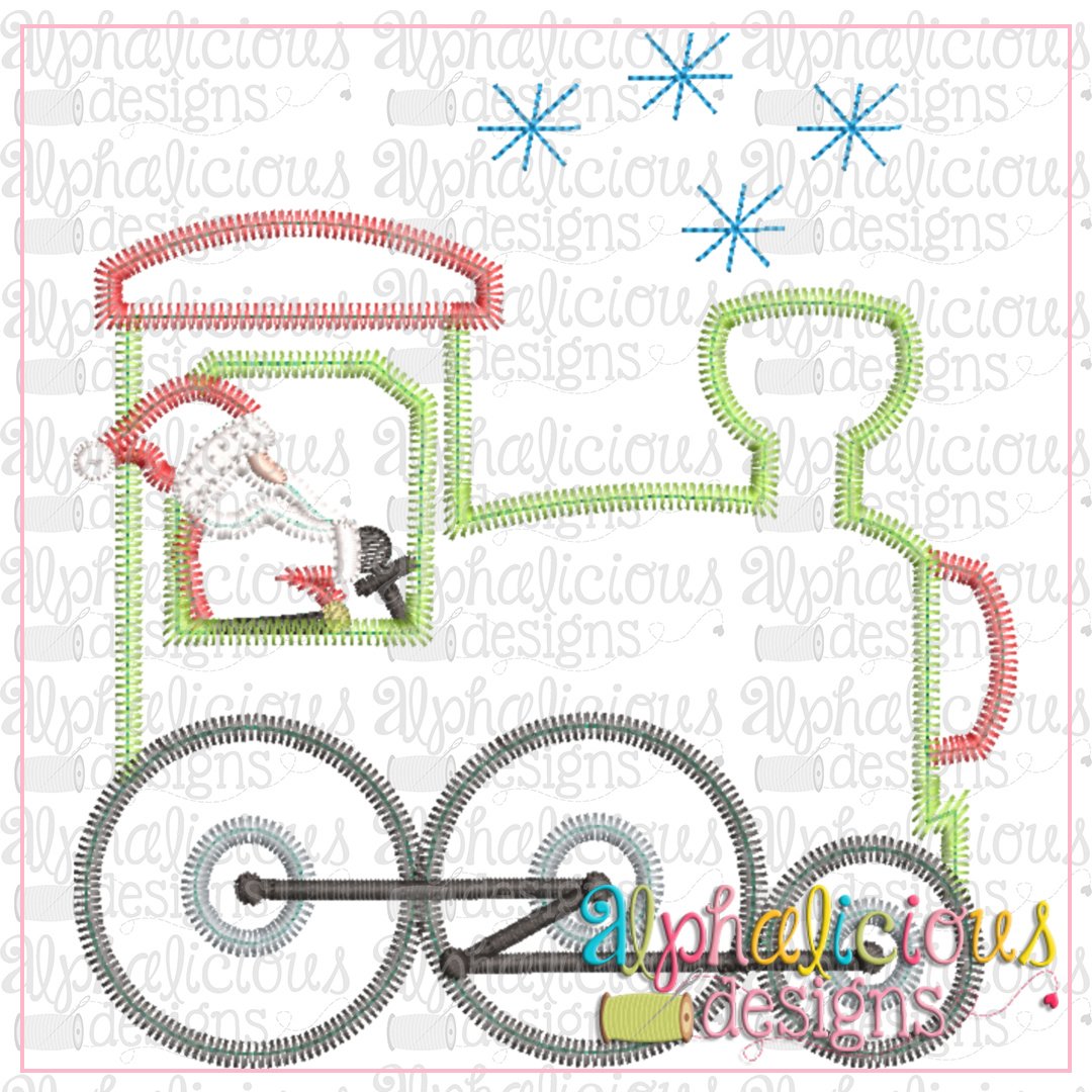 Santa Train-ZigZag