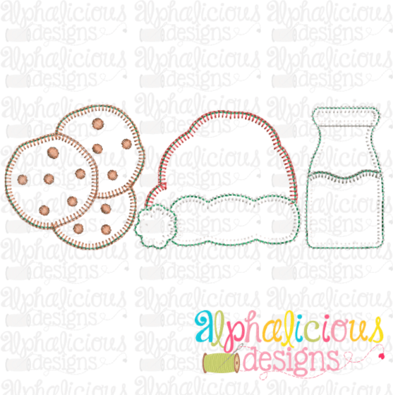 Santa's Snack Three In A Row-Blanket