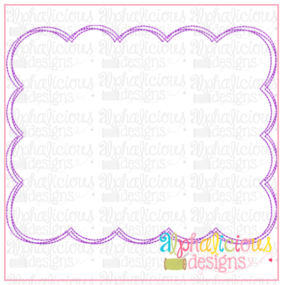 Scalloped Box-Scribble