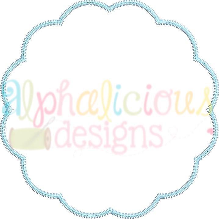 Scallop Frame-ZigZag