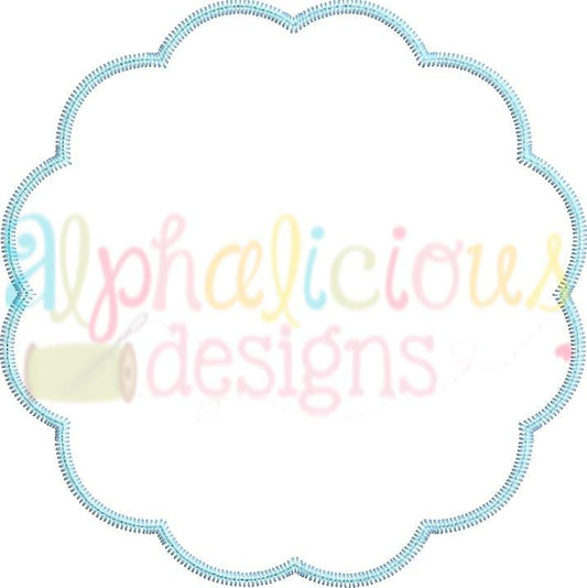 Scallop Frame-ZigZag