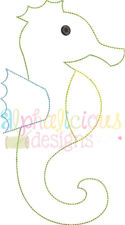 Seahorse -Triple Bean