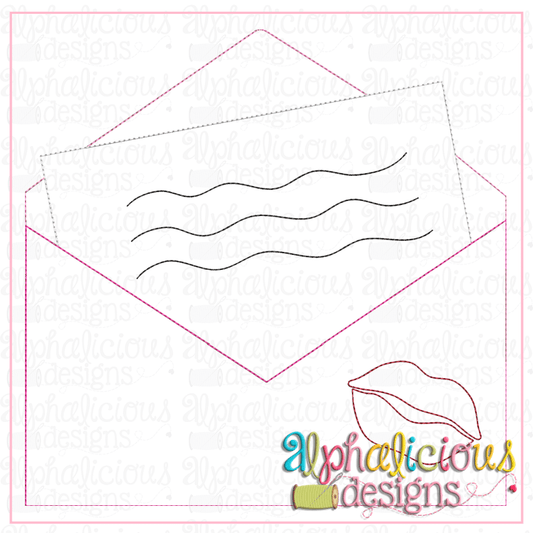 Sealed with a Kiss Envelope- Triple Bean