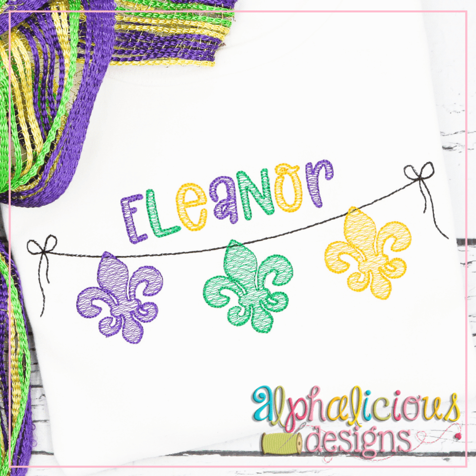 Bunting with LaFleur- Sketch