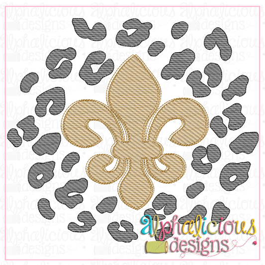 LaFleur with Leopard- Sketch