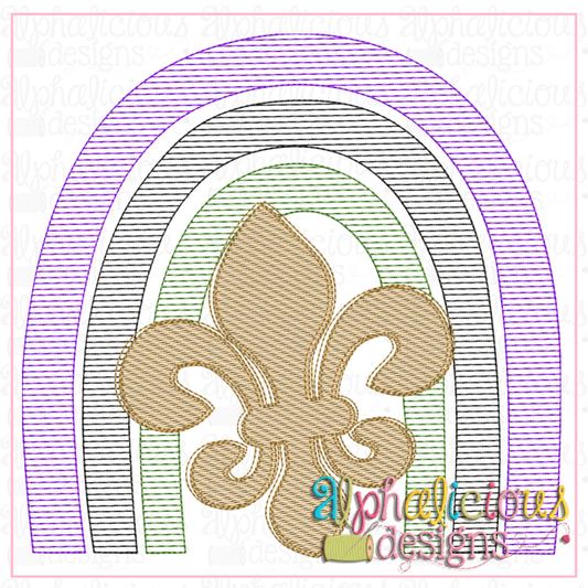 Rainbow with LaFleur- Sketch