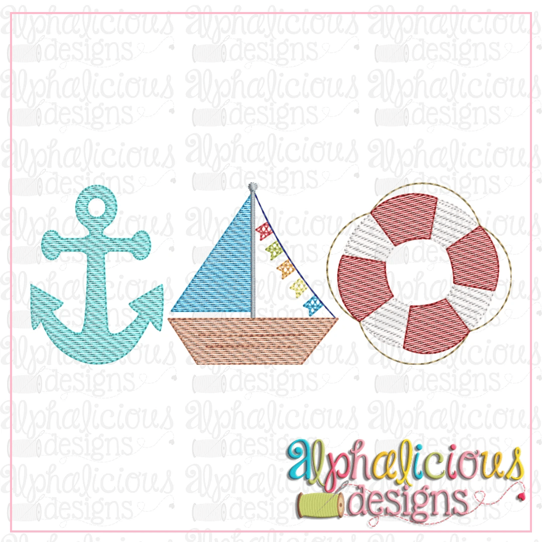 Set Sail Trio-Sketch