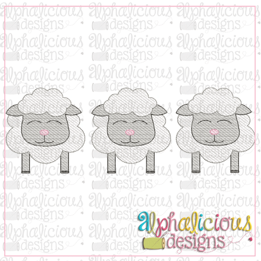 Sheep-Three In A Row-Sketch