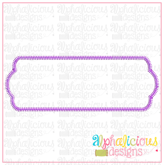 Signature Plaque-ZigZag