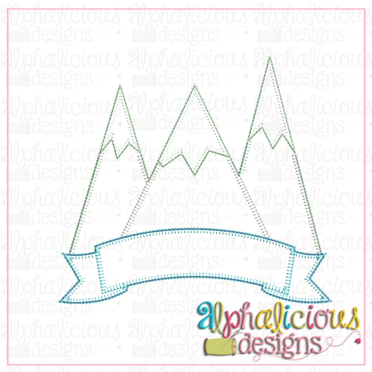 Snow Top Mountains-Blanket