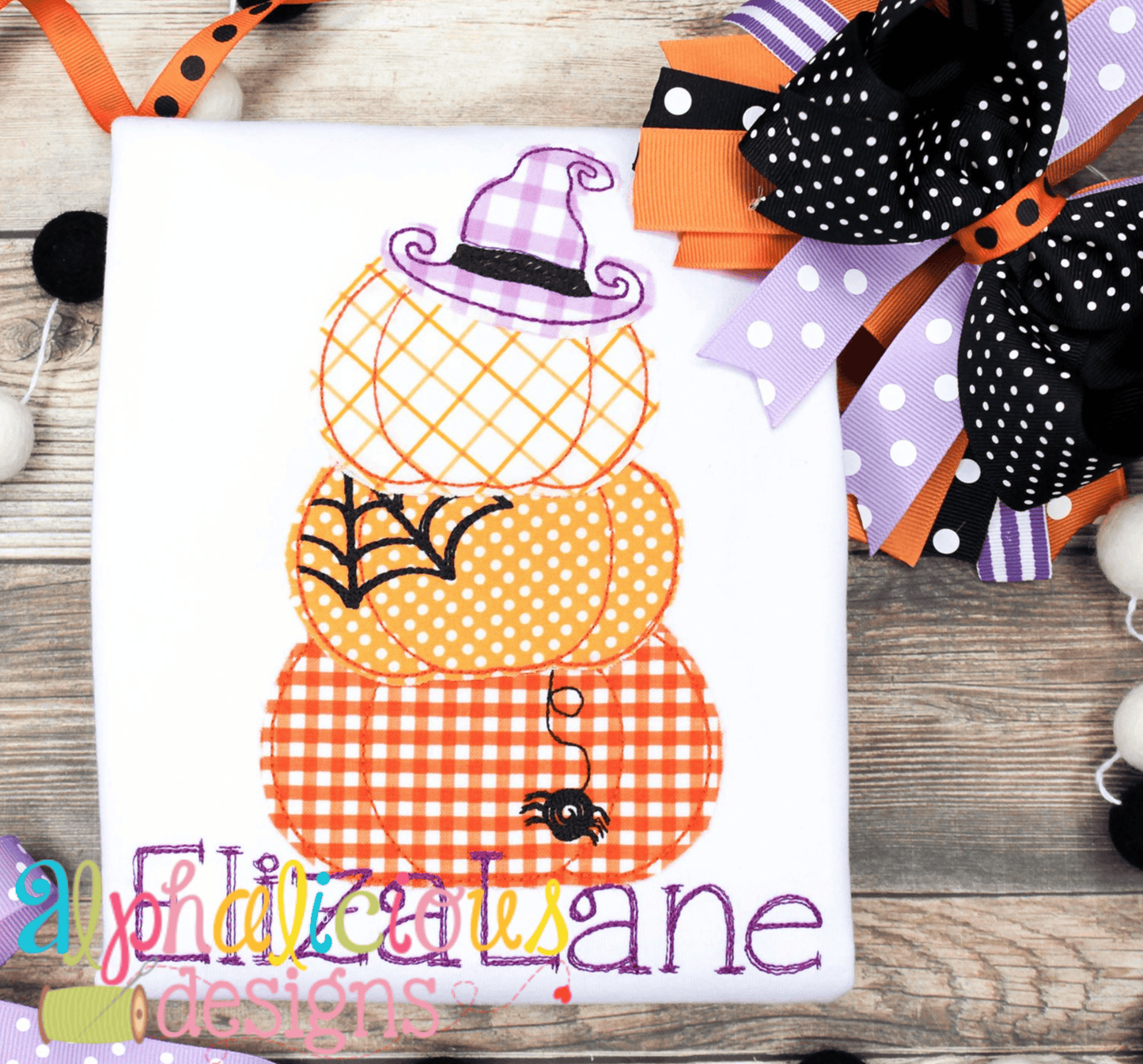 Spooktacular Pumpkin Stack- Triple Bean