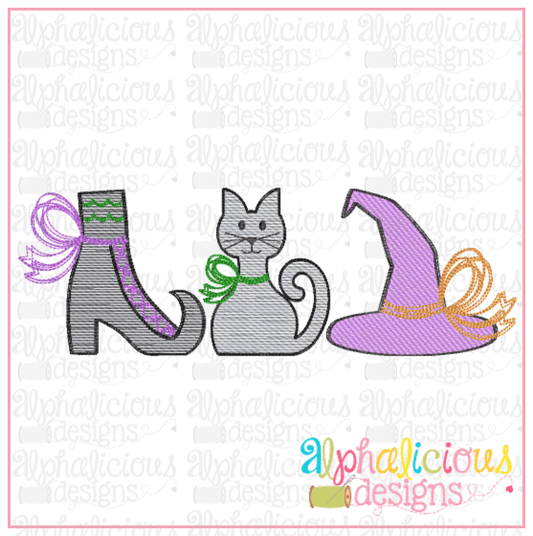 Spooktacular Three In A Row- Sketch