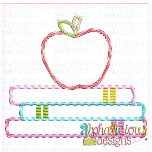 Stack of School Books-ZigZag