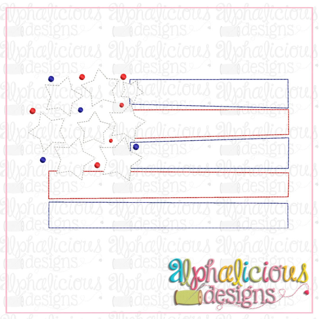 Star Flag-Triple Bean