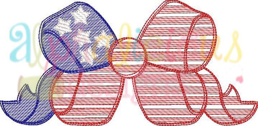 Star Spangled Bow-Sketch