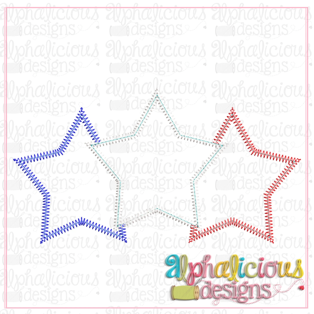 Stars-Zig Zag