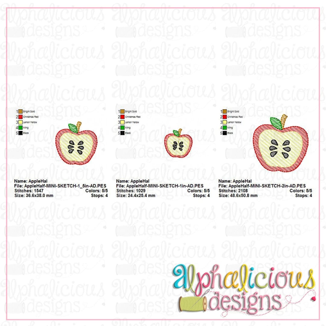 Apple Half-MINI-Sketch