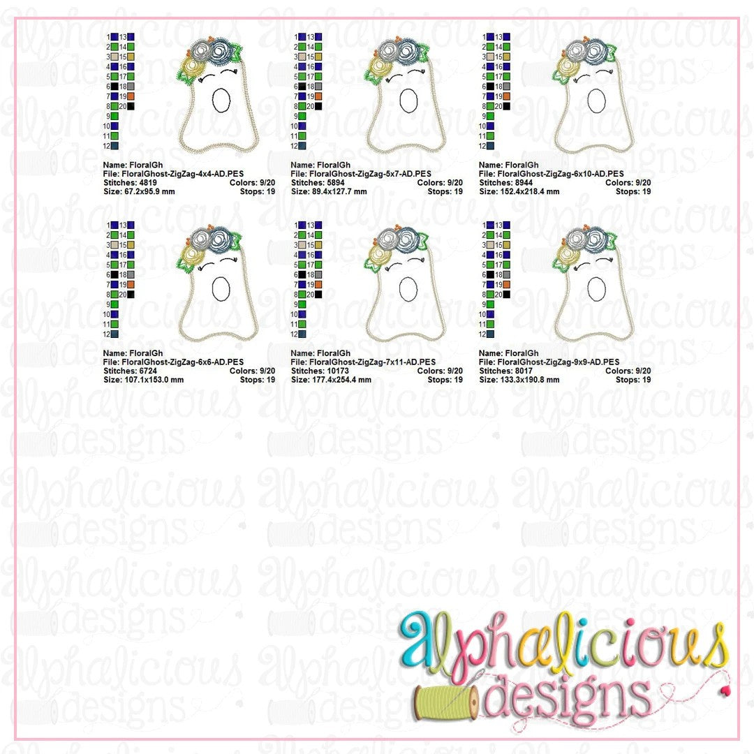 Floral Ghost-ZigZag