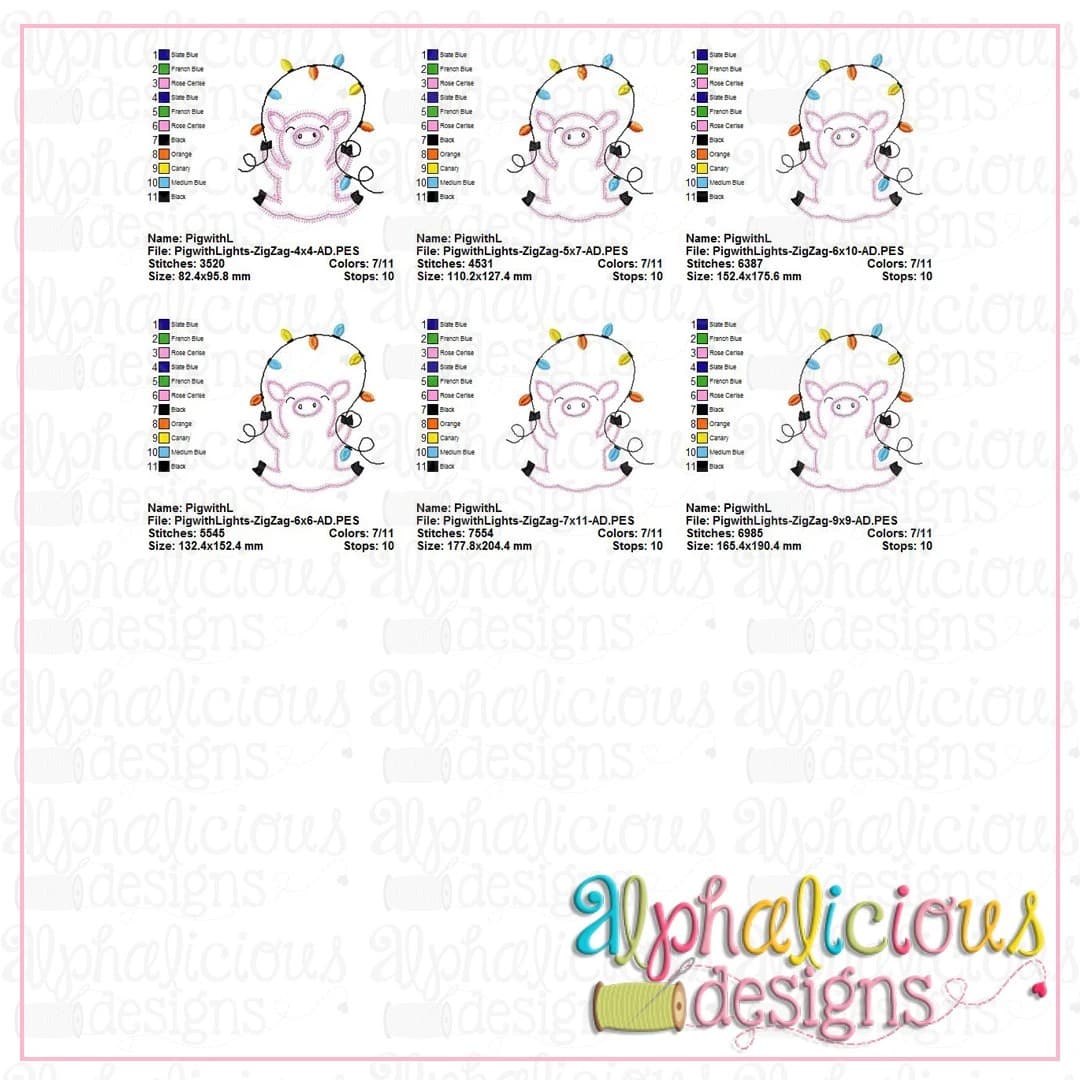 Pig with Lights-ZigZag