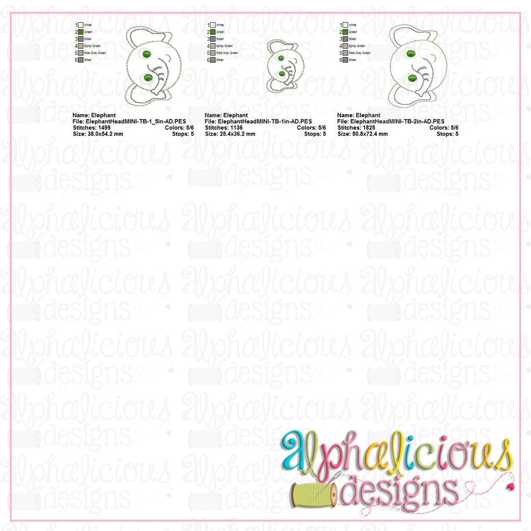 Elephant Head-MINI-Vintage