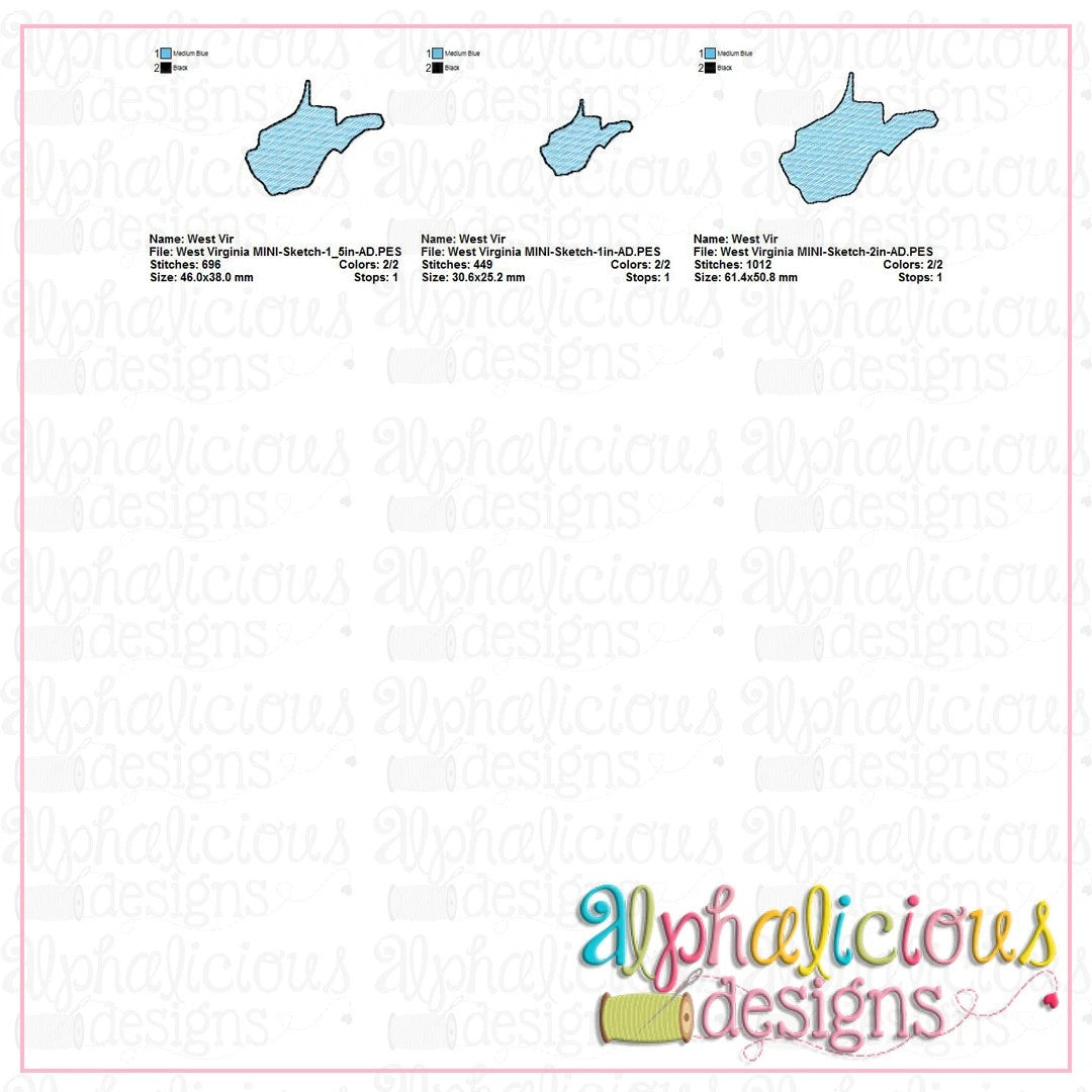 West Virginia-MINI-Sketch