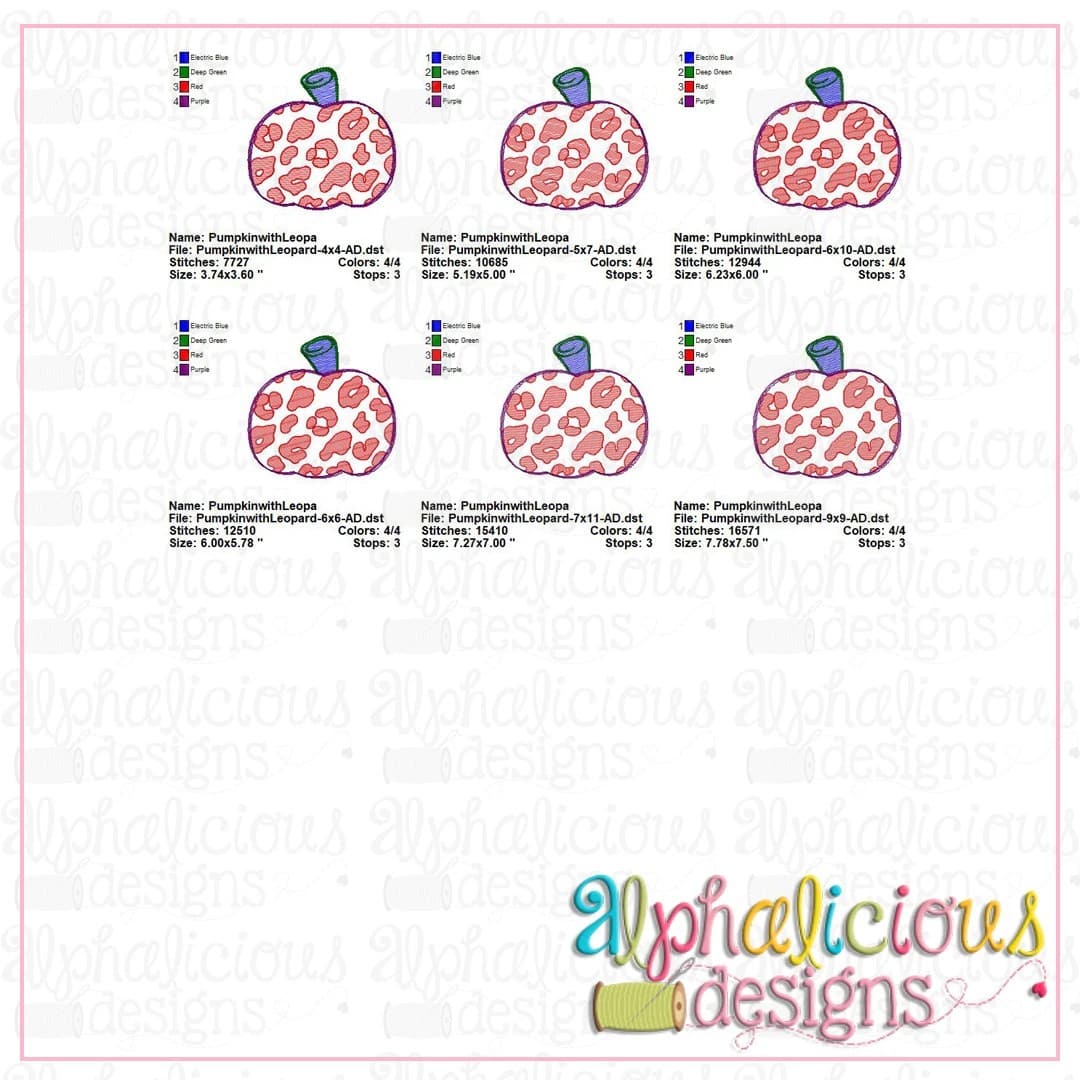 Leopard Pumpkin-Sketch