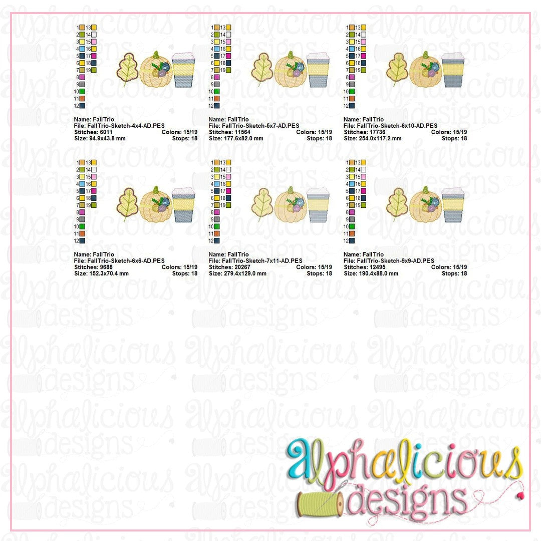 Fall Trio-Sketch