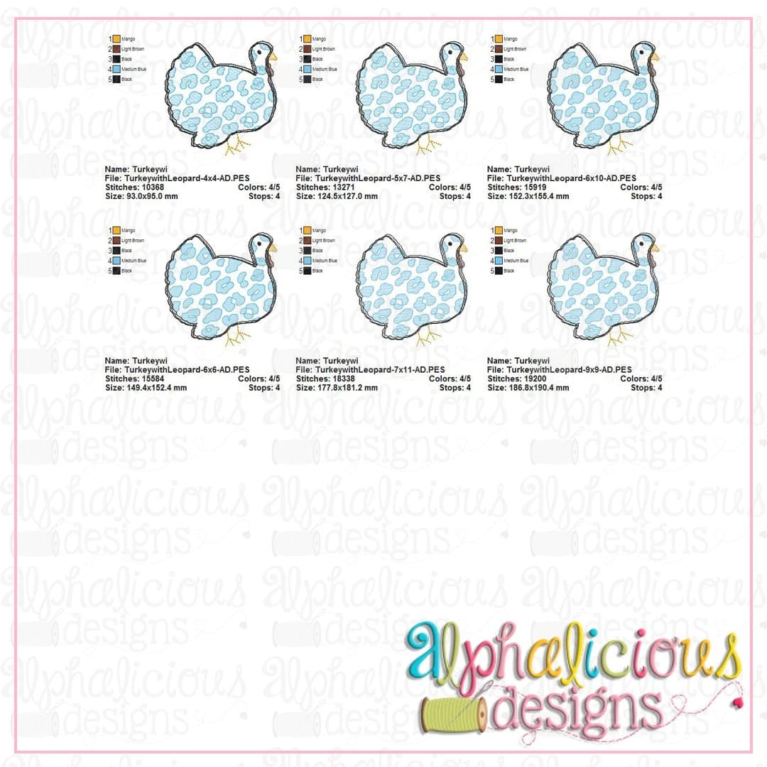 Leopard Turkey-Sketch