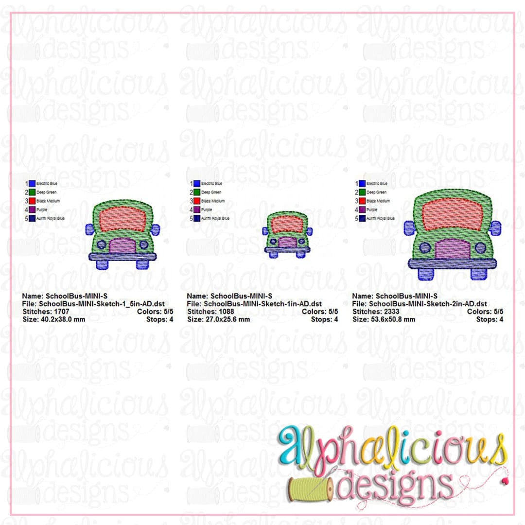 School Bus-MINI-Sketch