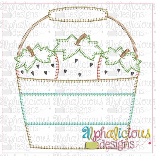 Strawberry Bucket- Blanket