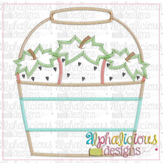 Strawberry Bucket-ZigZag