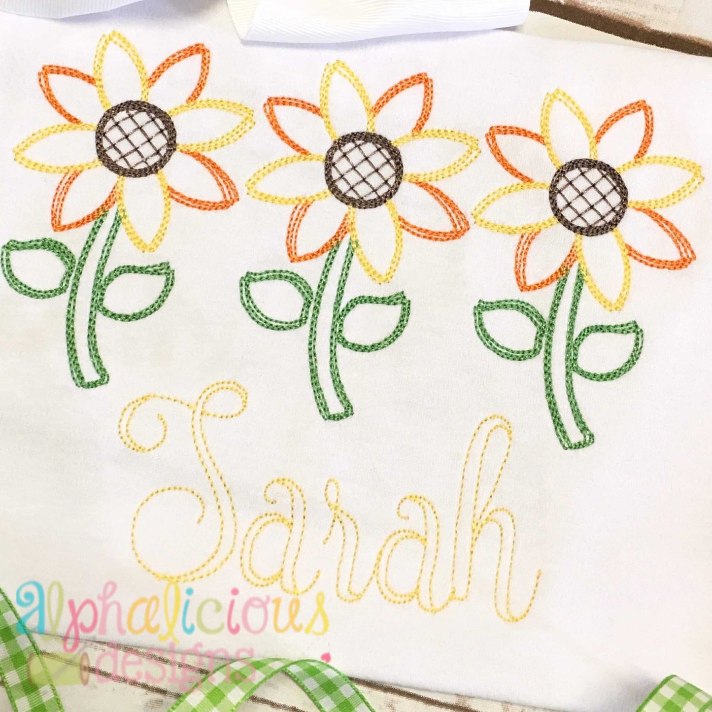 Sunflower Frenzy Scribble