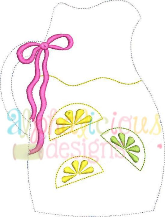 Sweet Summer Time Lemonade Pitcher-Triple Bean