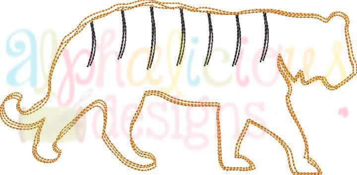 Tiger- Scribble