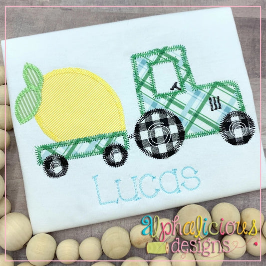 Tractor with Lemon-ZigZag