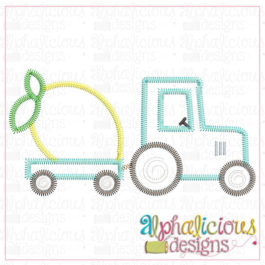 Tractor with Lemon-ZigZag