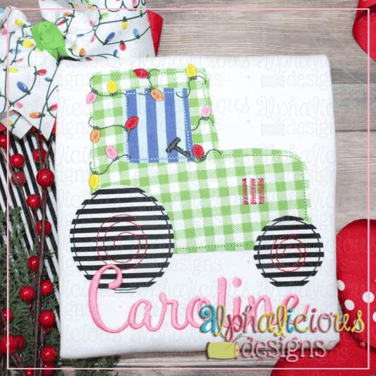 Tractor with Lights-Triple Bean